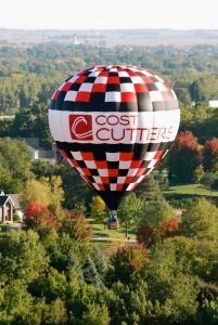 Cost Cutter hot air balloon