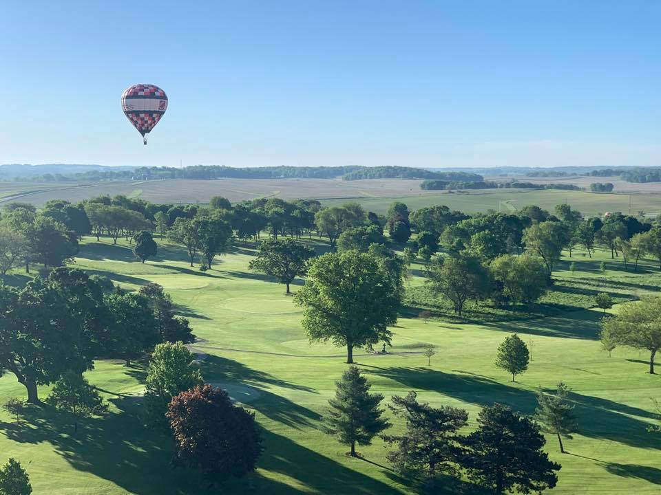After all the wind and rain we were finally able able to fly this morning along side Cost...