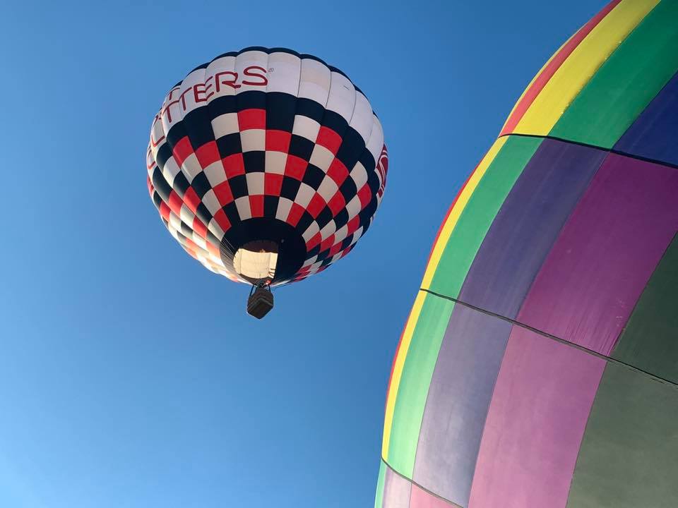 After all the wind and rain we were finally able able to fly this morning along side Cost...