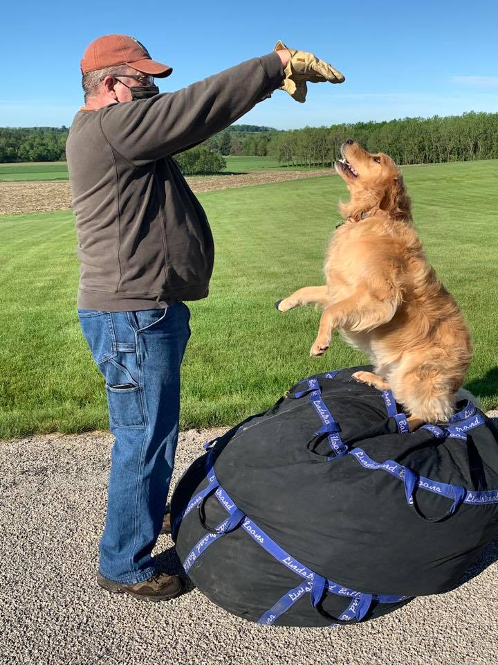 After all the wind and rain we were finally able able to fly this morning along side Cost...