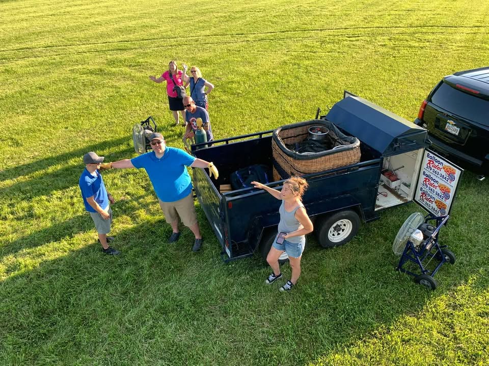 Very happy to be in the air last night even though it was very slow with variable winds.