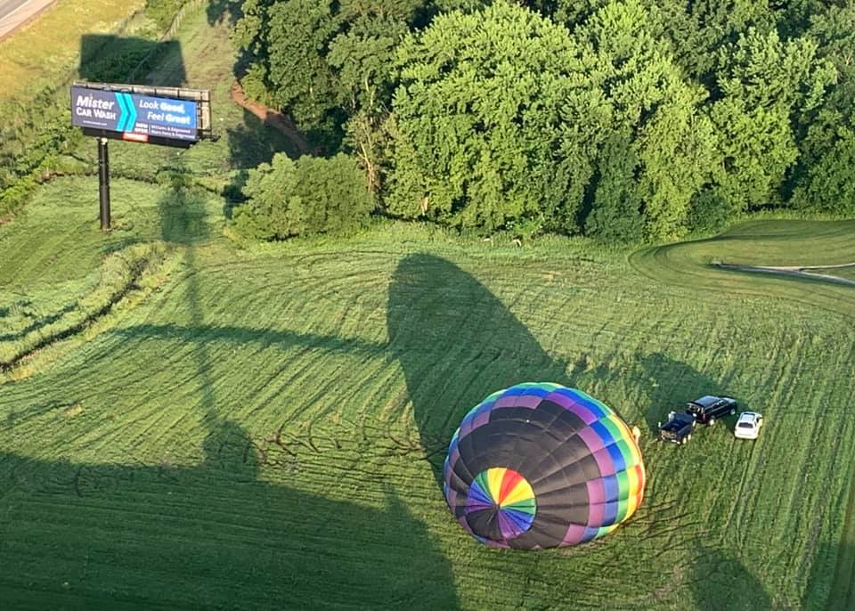 We’ve haven’t been flying lately because we’ve been dealing with too much wind and rain so it...