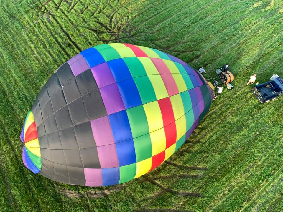 We’ve haven’t been flying lately because we’ve been dealing with too much wind and rain so it...