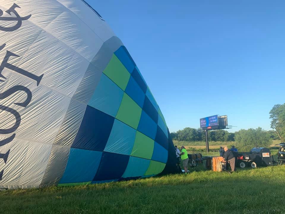 We’ve haven’t been flying lately because we’ve been dealing with too much wind and rain so it...