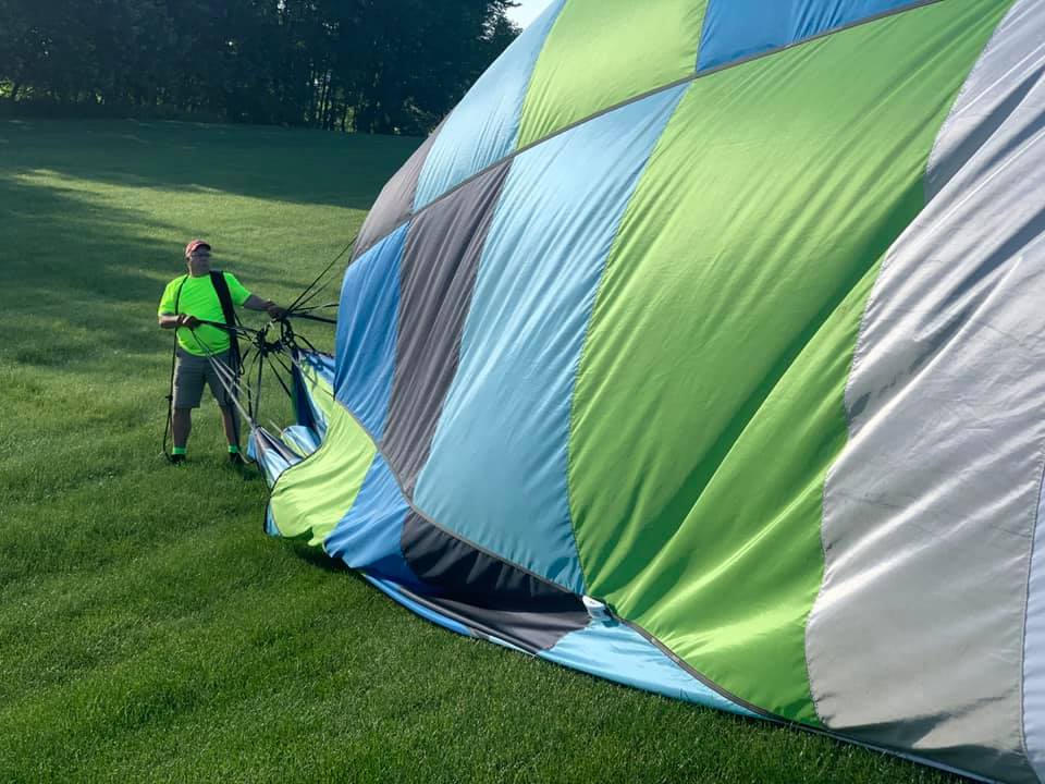 We’ve haven’t been flying lately because we’ve been dealing with too much wind and rain so it...