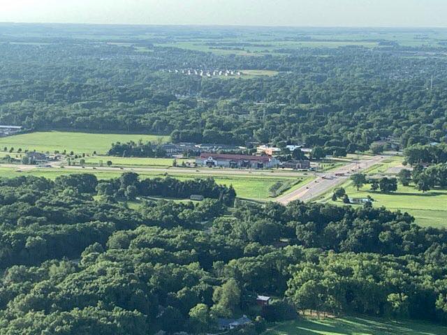 Some shots from our flight last night in the Cedar Rapids/Marion area.