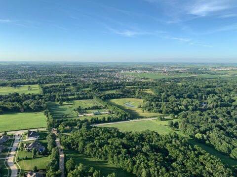 Some shots from our flight last night in the Cedar Rapids/Marion area.