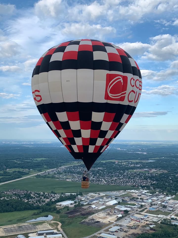 We were able to fly this morning after a week of sitting on the ground!