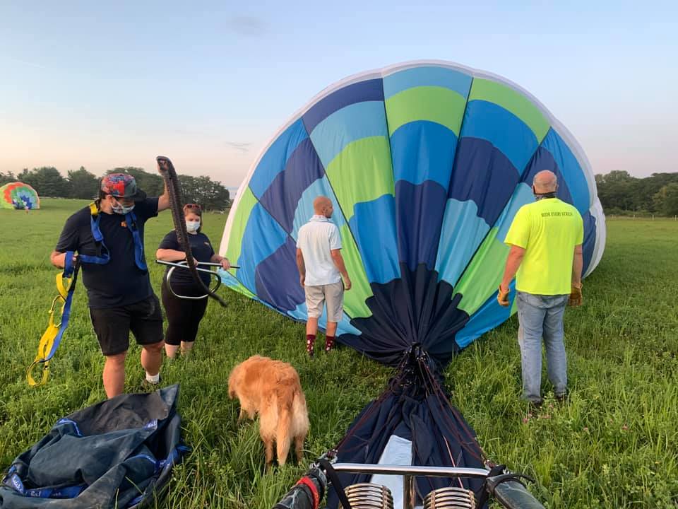 Beautiful hour and a half long flight over the country side.