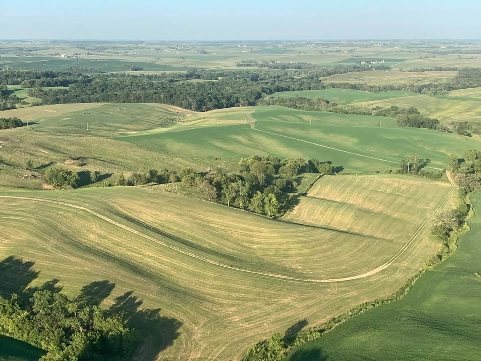 We went back to the Anamosa area and flew last night.