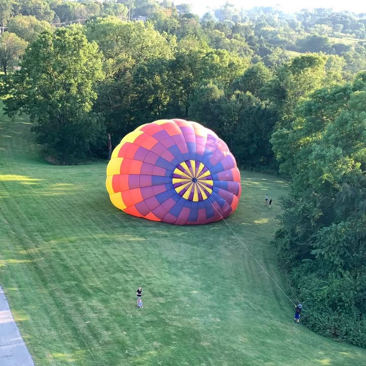We flew again last night in the Anamosa area to the delight of the people who live there.