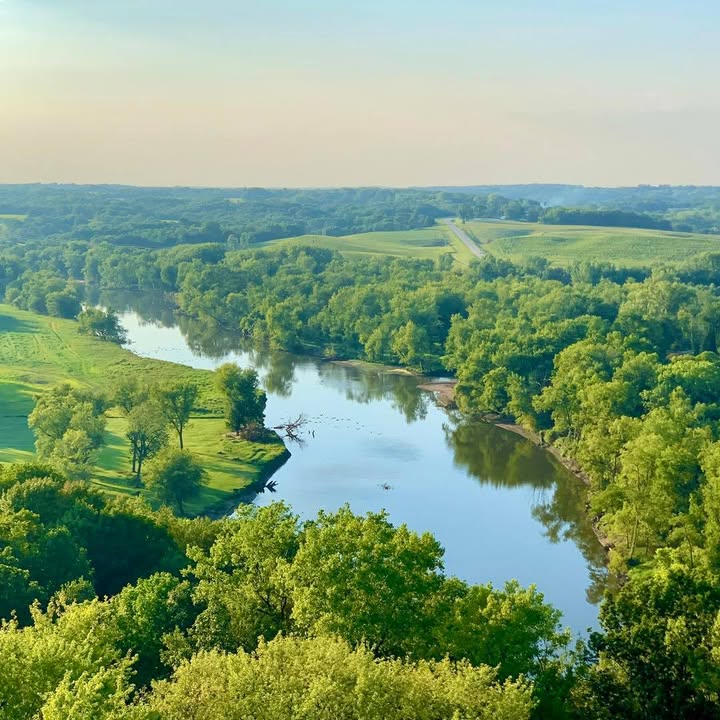 We flew again last night in the Anamosa area to the delight of the people who live there.