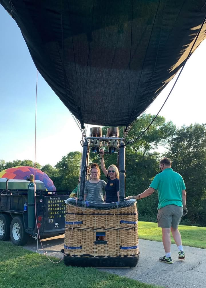 We flew again last night in the Anamosa area to the delight of the people who live there.