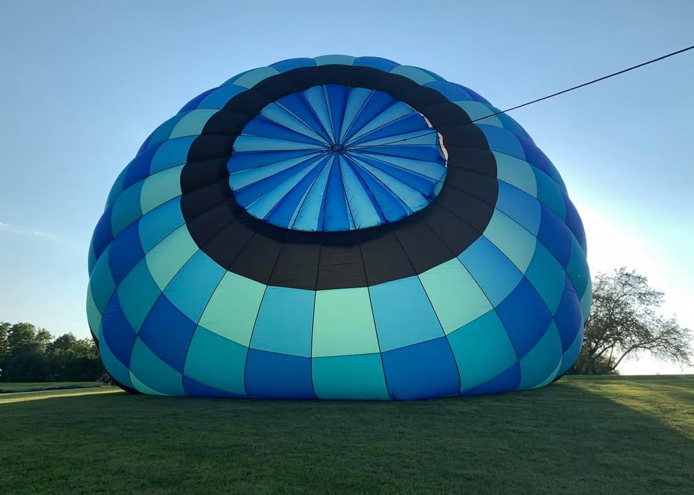 We flew again last night in the Anamosa area to the delight of the people who live there.