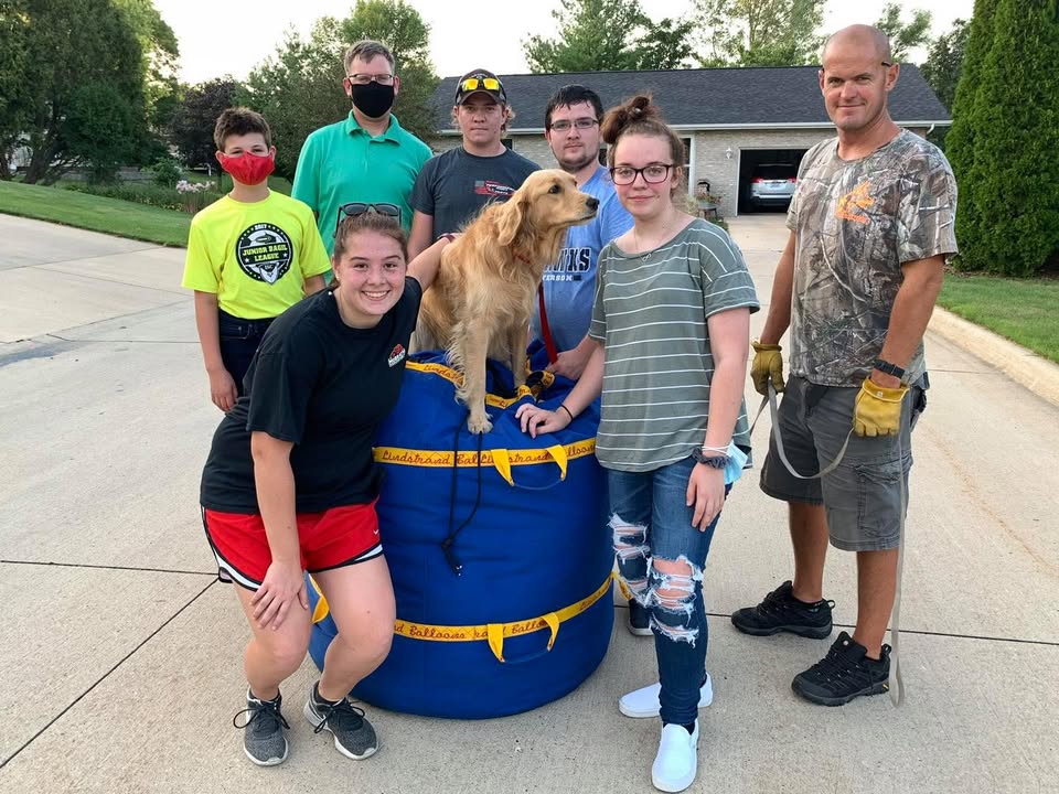 We flew again last night in the Anamosa area to the delight of the people who live there.