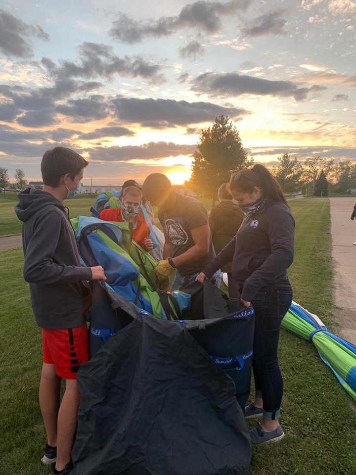 After several weeks of not flying weather finally cooperated and we flew Friday night.