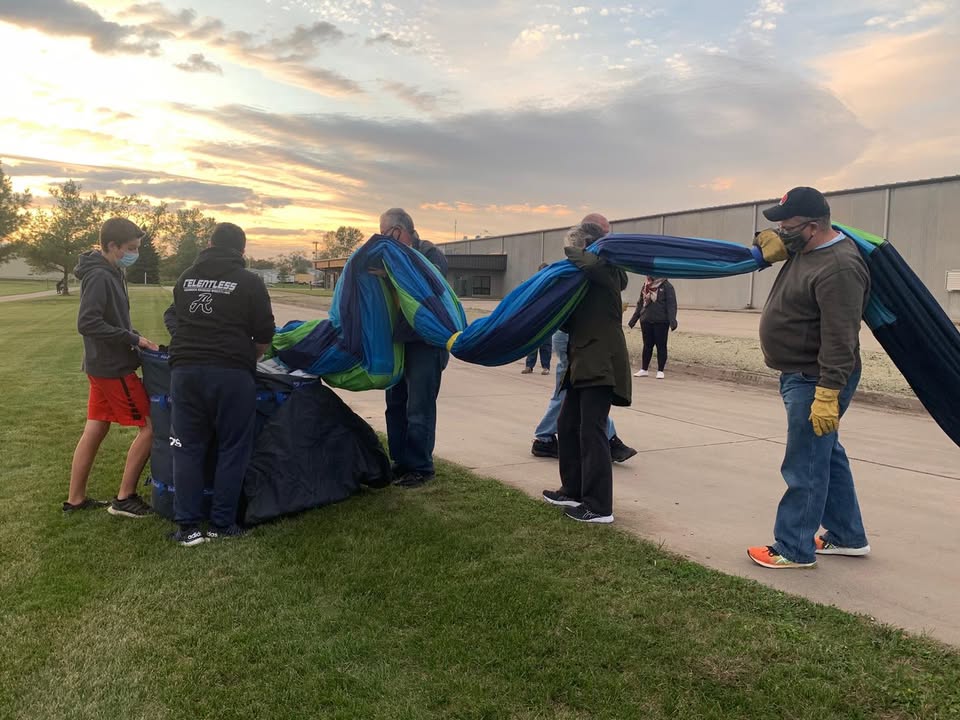 After several weeks of not flying weather finally cooperated and we flew Friday night.