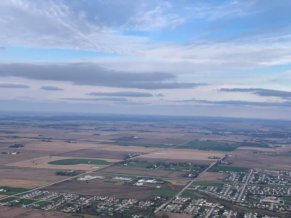 Chris and I both had a chance to fly tonight.