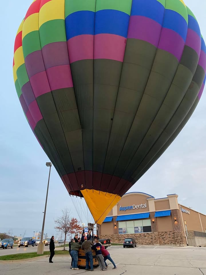 Chris and I both had a chance to fly tonight.