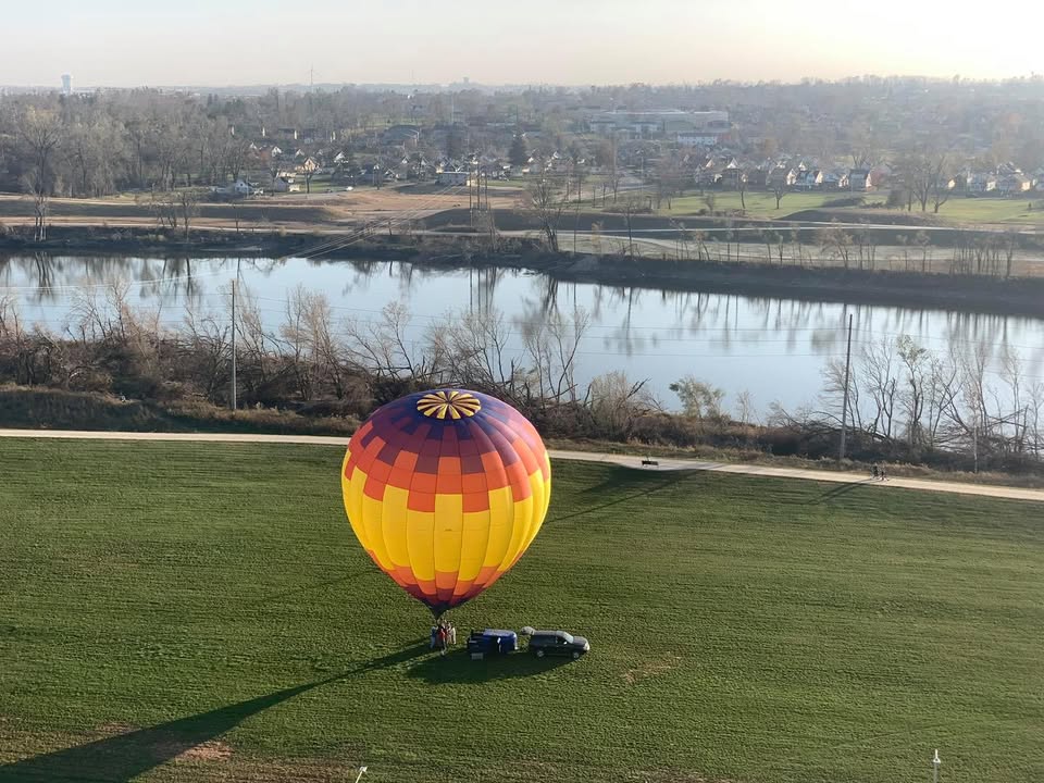 Flying in November with 70 degree temps and light winds!