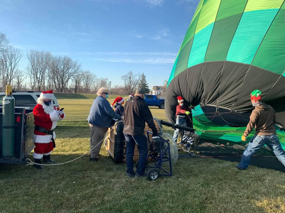 Santa was checking his “naughty and nice” list and needed another look at the kids in Marion so...