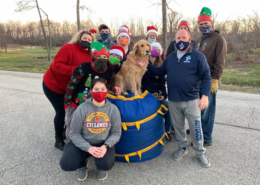 Santa was checking his “naughty and nice” list and needed another look at the kids in Marion so...