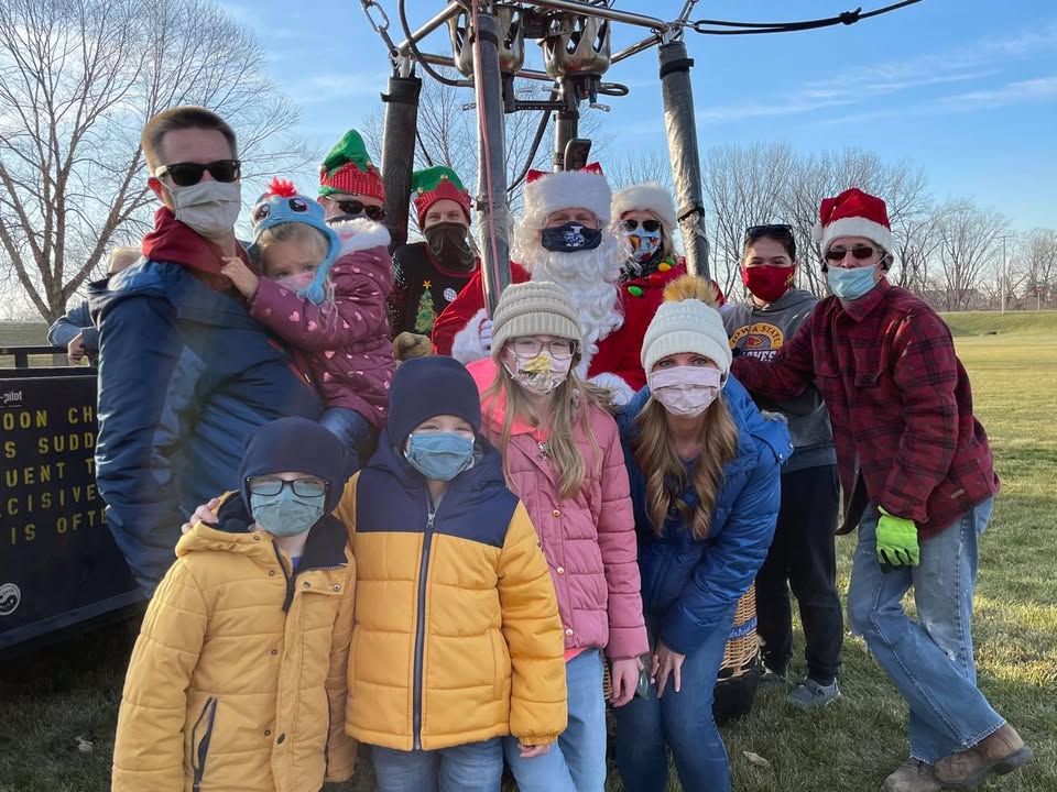 Santa was checking his “naughty and nice” list and needed another look at the kids in Marion so...