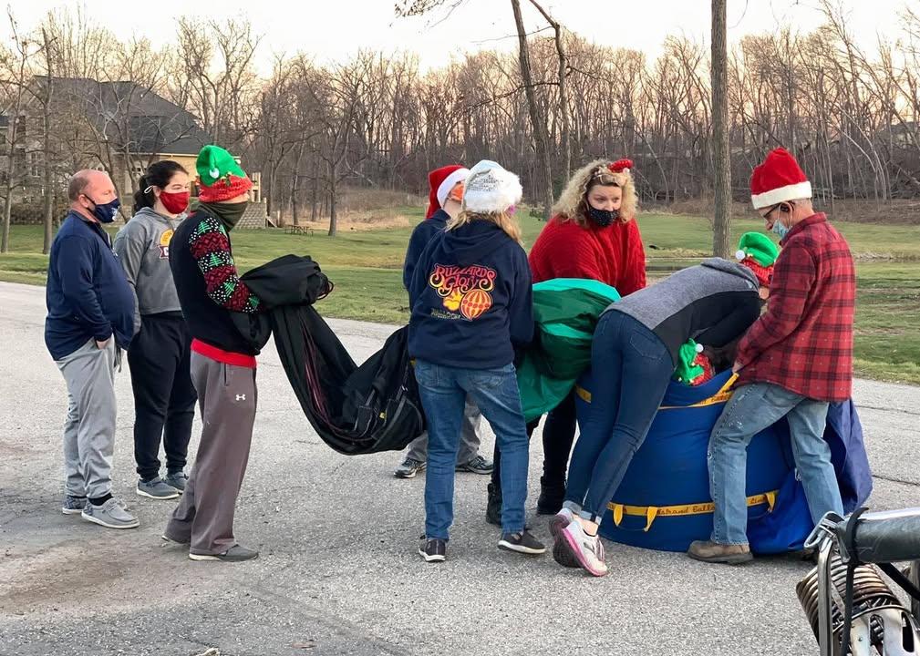 Santa was checking his “naughty and nice” list and needed another look at the kids in Marion so...