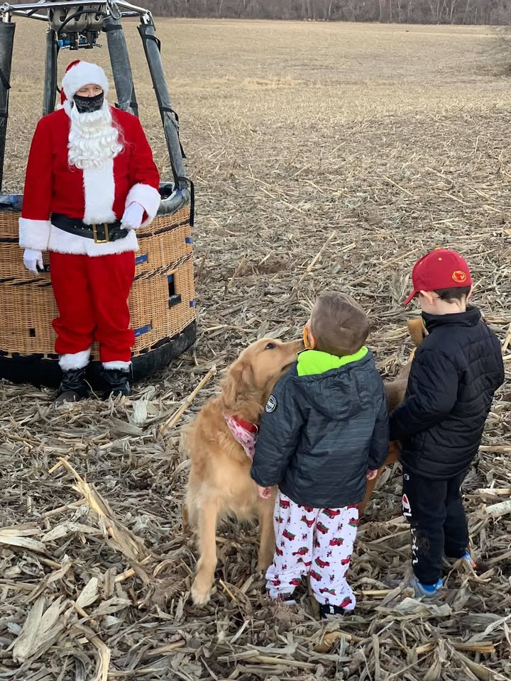 Santa had such a great time checking on the boys and girls in the Marion area last week he took...