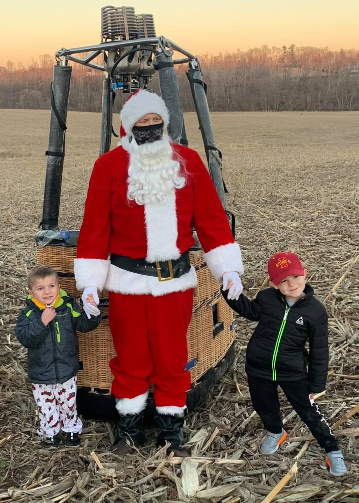 Santa had such a great time checking on the boys and girls in the Marion area last week he took...