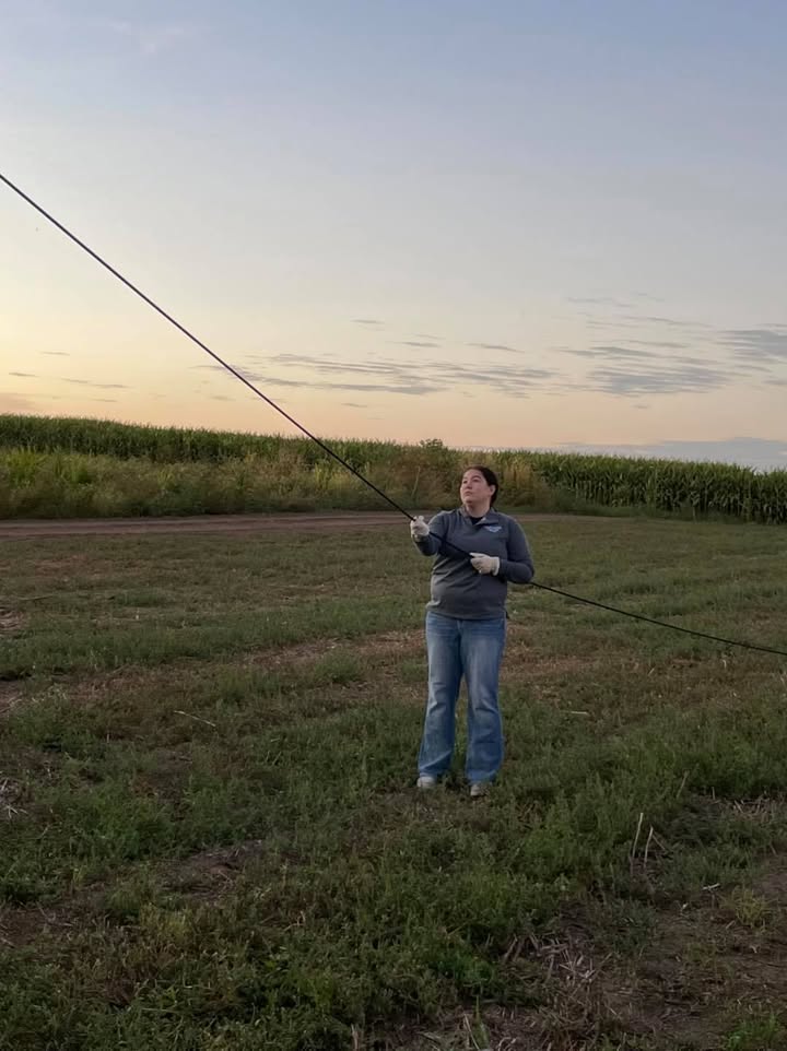 The wind died down enough last night so we could glow at Bass Farm’s Fall Celebration.