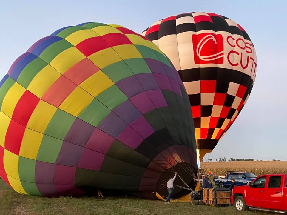 The wind died down enough last night so we could glow at Bass Farm’s Fall Celebration.