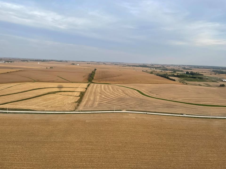 Training flight with Chris G last night over the Iowa countryside.