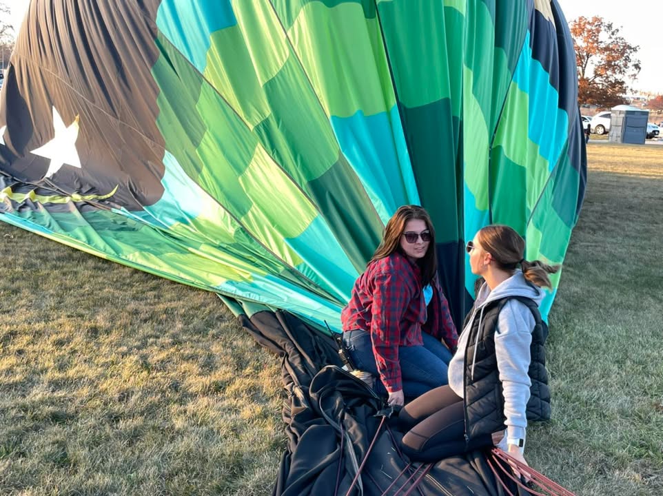 Saturday night’s flight took me over both the CRCC and Elmcrest golf courses.