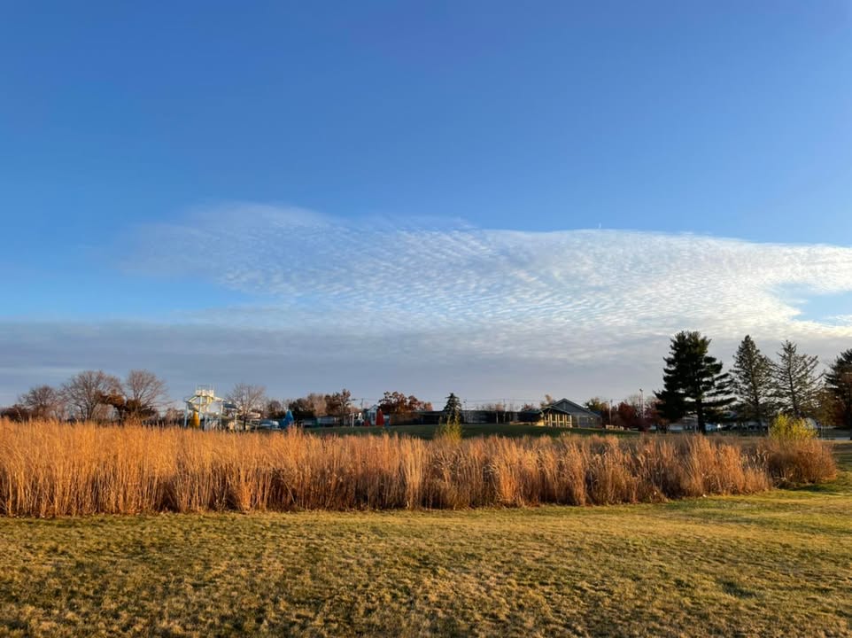Saturday night’s flight took me over both the CRCC and Elmcrest golf courses.