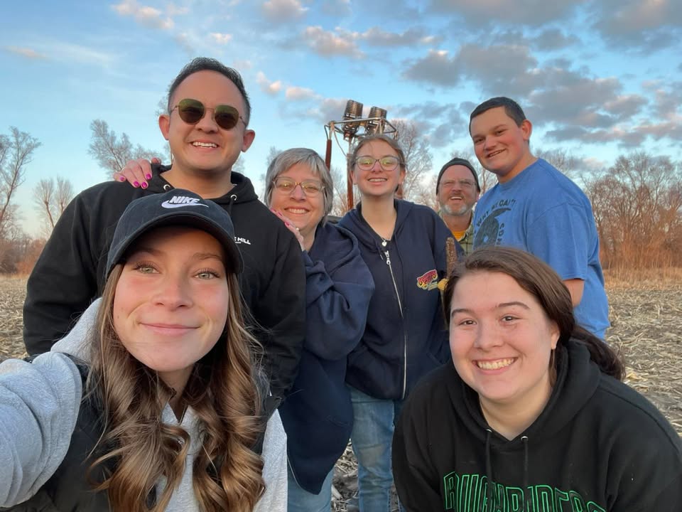 Pictures from our first flight of the year last night.