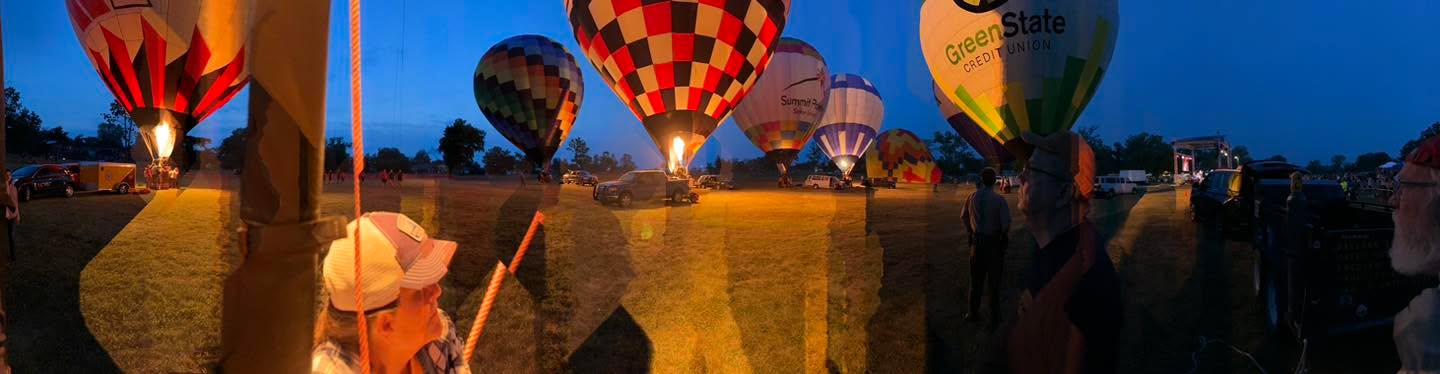 Balloon glow at last night’s Cedar Rapids Freedom Fest event!