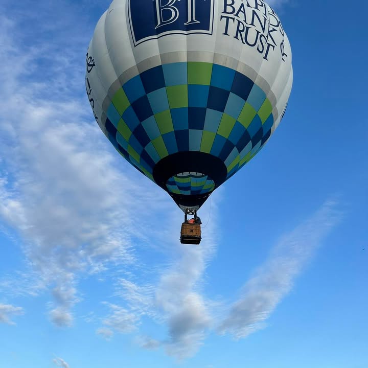 We very patiently waited to see if the wind would die in time for a flight.