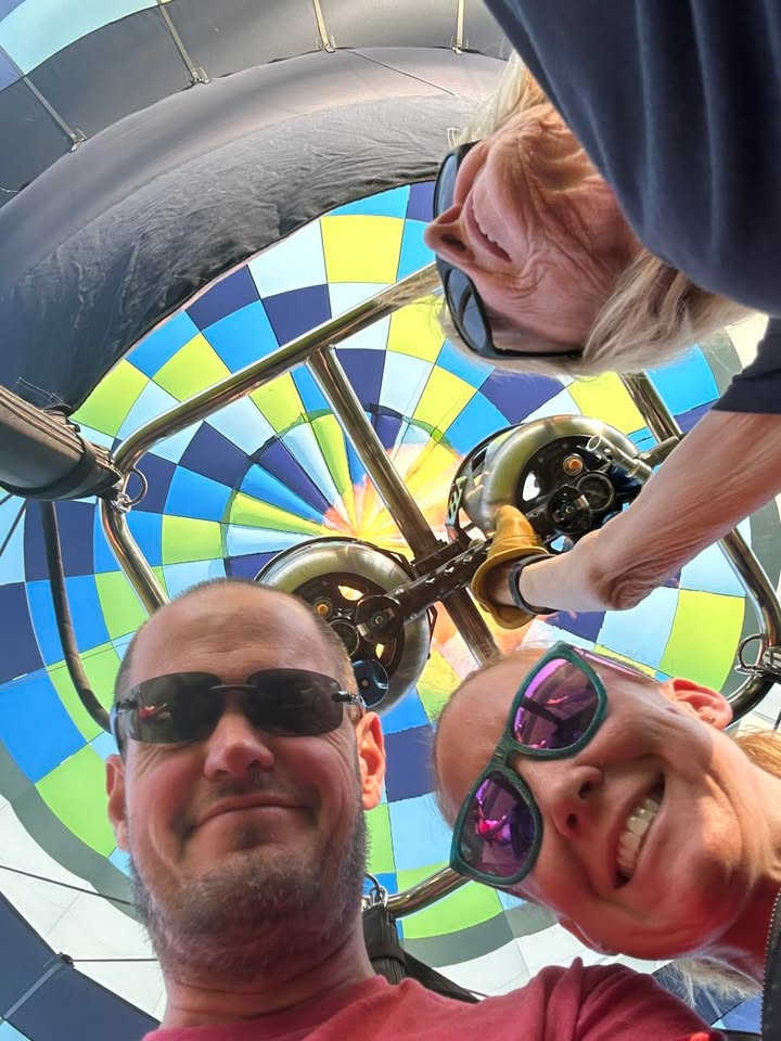 Weather finally cooperated and we were able to fly last night!