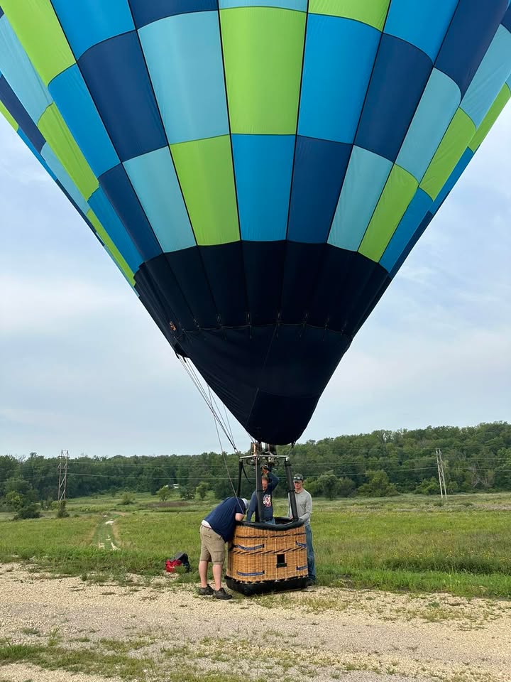 Chris H and I had a training flight this morning!