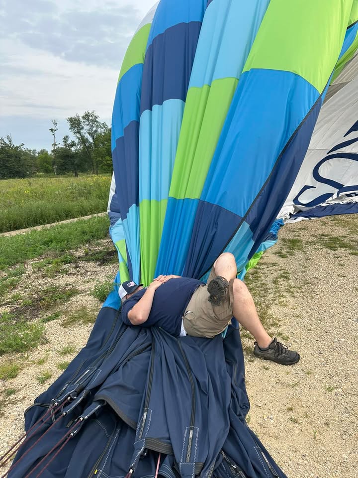 Chris H and I had a training flight this morning!