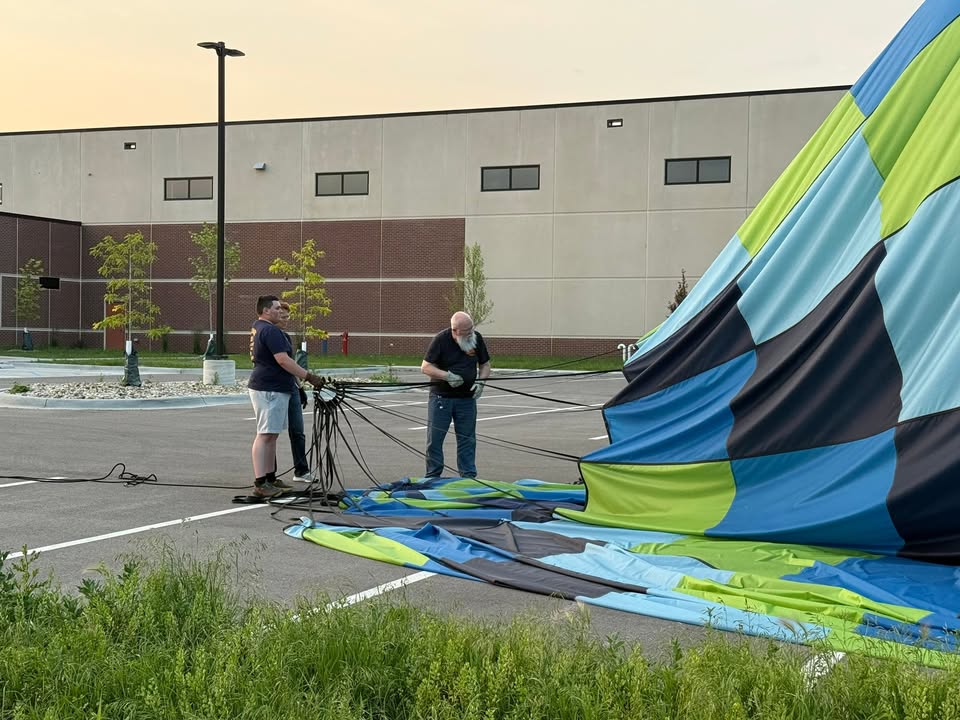 After an excruciating slow start to ballooning in the Cedar Rapids area we had four flights this...